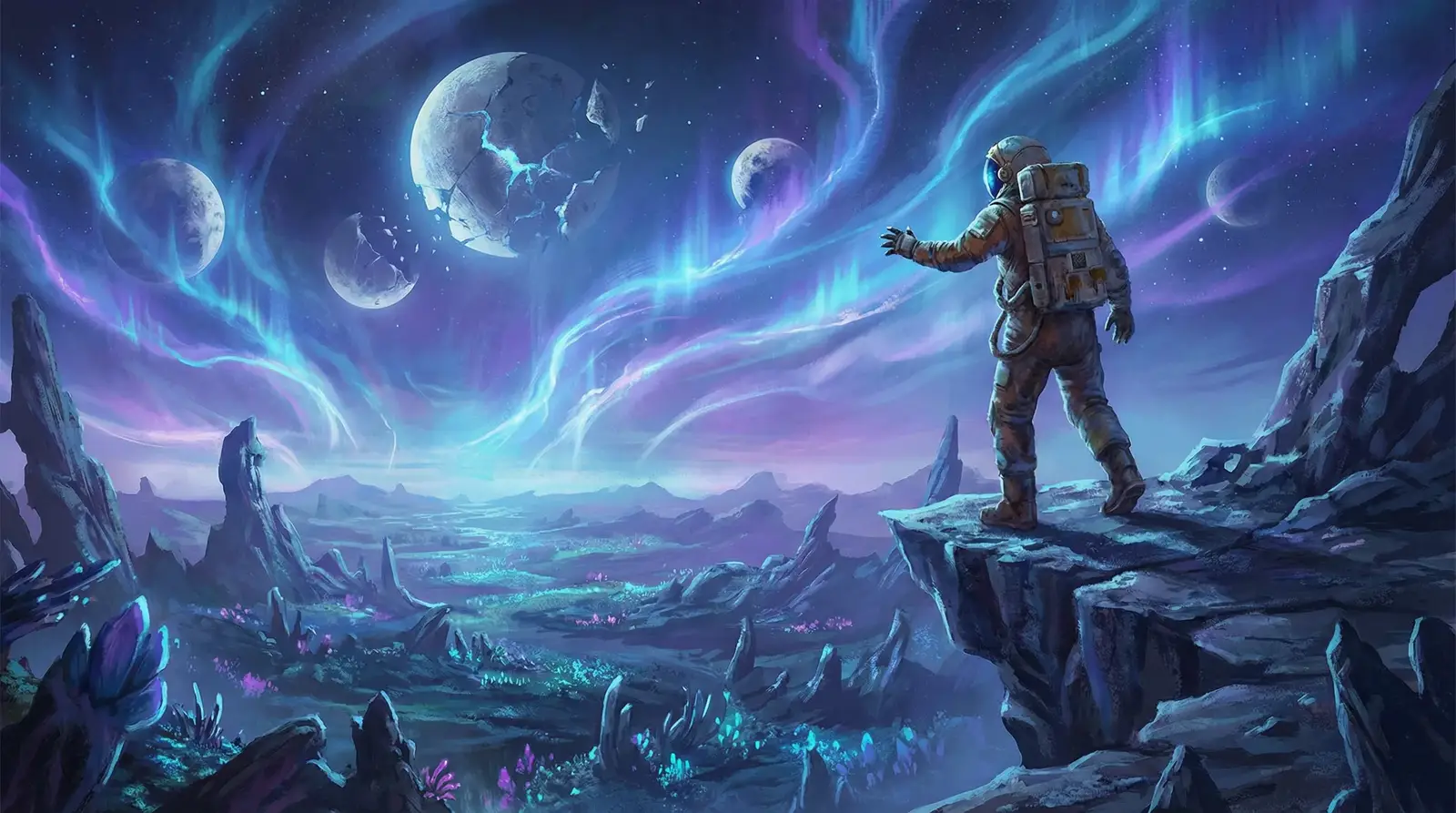 免费黄色软件 - 异星探索概念画作
